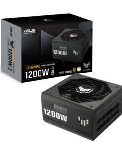 ASUS TUF Gaming 1200W Gold (1200 Watt, ATX 3.0 Compatible Fully Modular Power Supply, 80+ Gold Certified, Military-Grade Components, Dual Ball Bearing, Axial-tech Fan, PCB Coating, 10 Year Warranty)