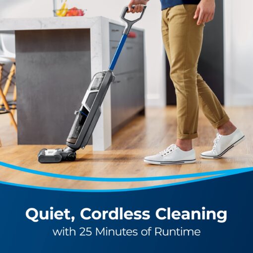 Bissell Crosswave HF3 Cordless Wet/Dry Vacuum Cleaner and Mop, Multi-Surface and Hardwood Floor Cleaner, 3649A - Image 5