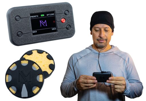 NeuroMyst Pro tDCS Device Kit - Dual DC + AC Modes, Broad Dose (4 mA), Rechargeable, Bonus Case - Image 4