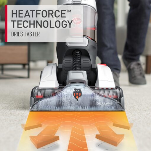 Hoover Dual Spin Pet+ Upright Carpet Cleaner Machine, Carpet Shampooer Machine for Home and Pets, Includes Storage Mat, Pair with a Hoover Carpet Cleaner Solution for a Bright, Refreshed Home - Image 6