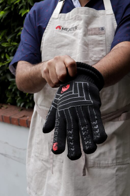 MEATER Block & BBQ Mitts Bundle | Premium WiFi Smart Meat Thermometer with Heat Resistant Gloves | Bluetooth to WiFi Range Extension | for The Grill, BBQ, Smoker, Rotisserie, Oven - Image 7