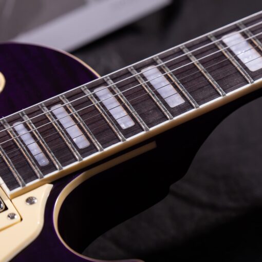GROTE Guitar Solid Body Electric Guitar with Gigbag LPYS-006 (Purple) - Image 4