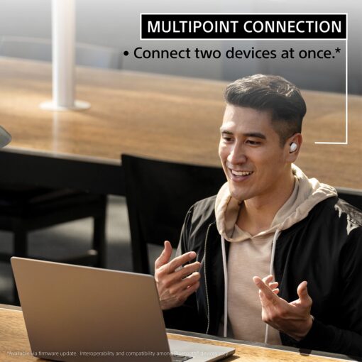 Sony LinkBuds S Truly Wireless Noise Canceling Earbud Headphones with Alexa Built-in, Bluetooth Ear Buds Compatible with iPhone and Android, White - Image 17