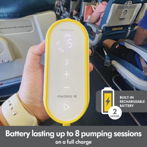 Medela Freestyle Hands-Free Breast Pump | Wearable, Portable and Discreet Double Electric Breast Pump with App Connectivity - Image 6