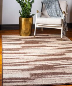 Unique Loom Autumn Collection Area Rug - Wheat (9' x 12' 2" Rectangle, Brown/ Beige)