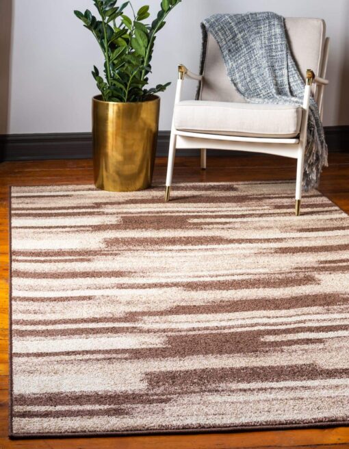 Unique Loom Autumn Collection Area Rug - Wheat (9' x 12' 2" Rectangle, Brown/ Beige)