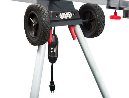 PROTOCOL Equipment Professional Miter Saw Workstation, Universal Mount, Durable Steel Construction, Portable, Supports 500 lbs. - Image 4