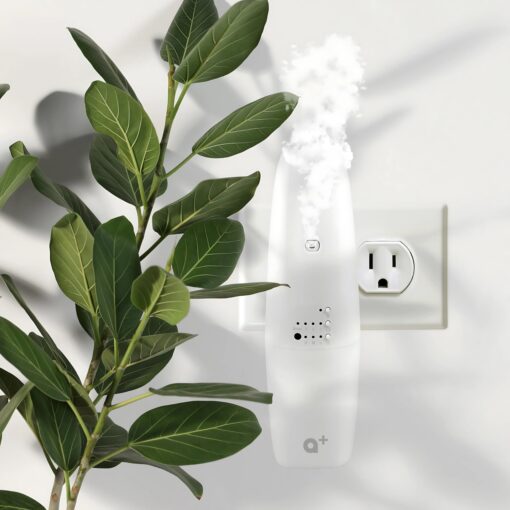 AROMAR Waterless Plug-in Aroma Diffuser – App-Controlled, Covers 1000 Sq.Ft – Featuring Miami, New York & Rome – Inspired by The Iconic Scents of Ritz Carlton, 1 Hotel & Santal – White - Image 2