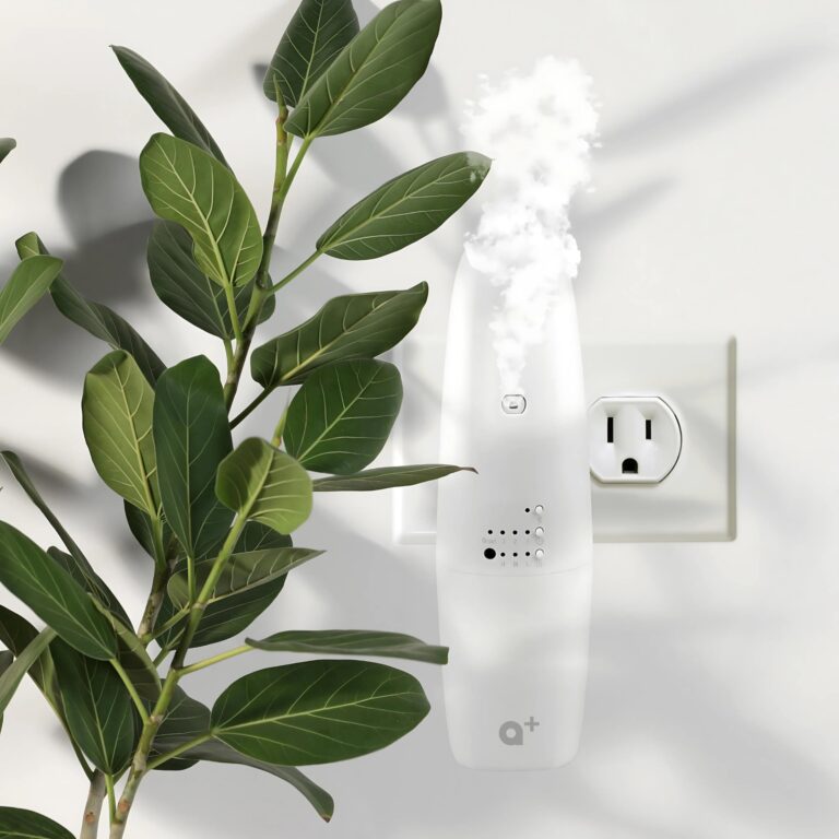 AROMAR Waterless Plug-in Aroma Diffuser – App-Controlled, Covers 1000 Sq.Ft – Featuring Miami, New York & Rome – Inspired by The Iconic Scents of Ritz Carlton, 1 Hotel & Santal – White - Image 2