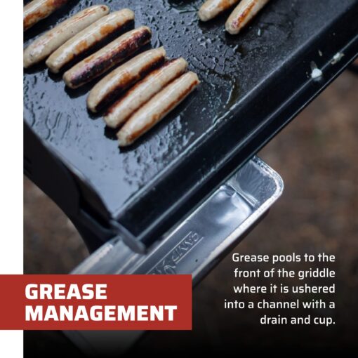 Camp Chef 3-Burner Griddle - Professional Flat Top Griddle for Camp Chef Cooking Systems - Outdoor Cooking Equipment - Fits 16" Cooking Systems - Image 3