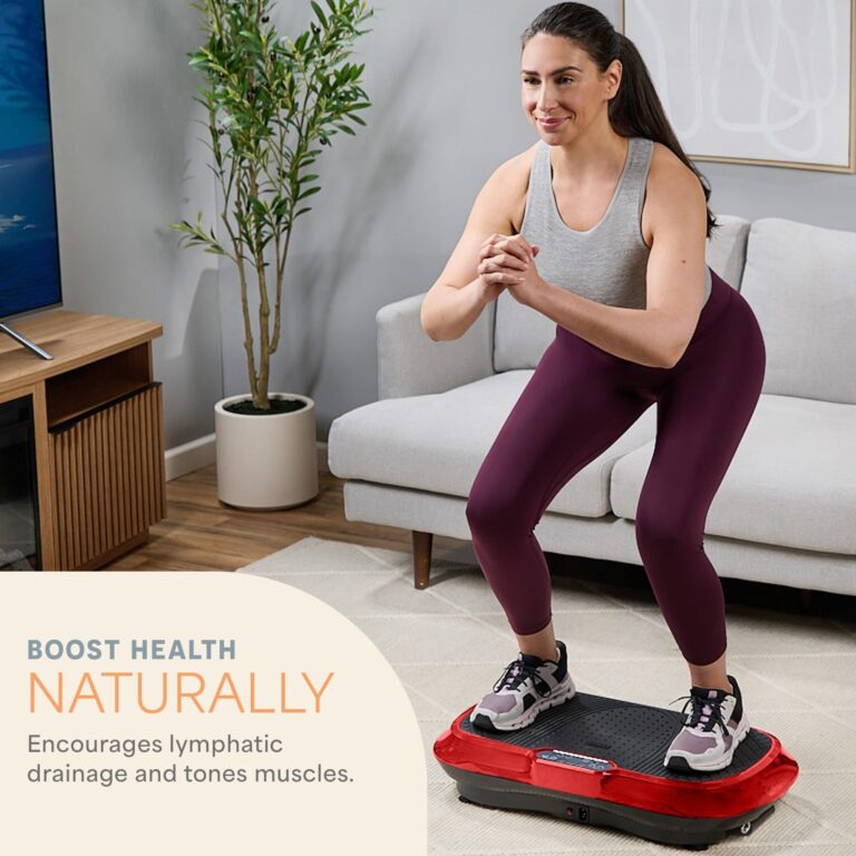 Lifepro Waver Vibration Plate Exercise Machine – High-Intensity Vibration for Muscle Activation, Full-Body Workout Vibrating Platform with Loop Bands, Fitness Equipment for Strength Toning & Fat Loss - Image 9