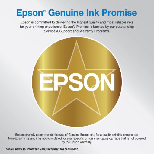 Epson EcoTank ET-2800 Wireless Color All-in-One Cartridge-Free Supertank Printer with Scan and Copy â€“ The Ideal Basic Home Printer - Black, Medium - Image 2