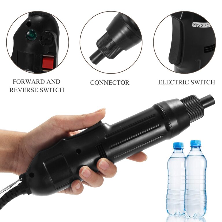 NEWTRY Electric Hand Held Bottle Capping Machine Bottle Cap Sealer Cap Locking Screw Capping Cap Sealer Capping Diameter 10-54mm - Image 5