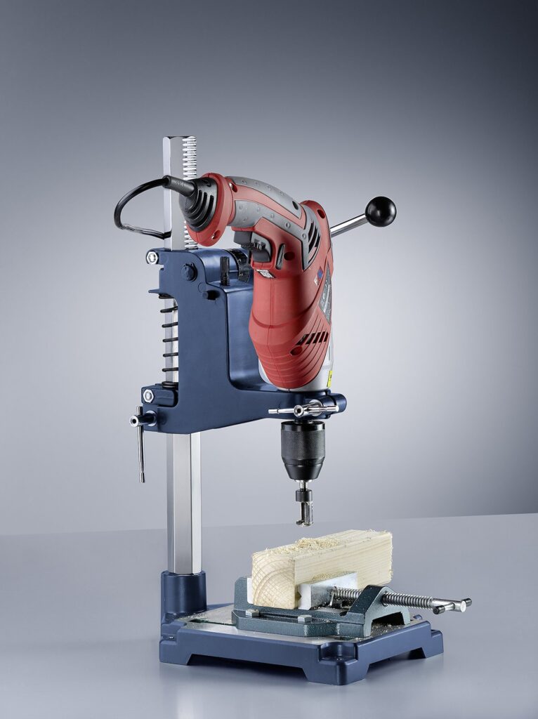 kwb 777800 Profi rig Machines with Euro-Neck Diameter 43 mm-for Exact Drilling and milling, Blue - Image 3