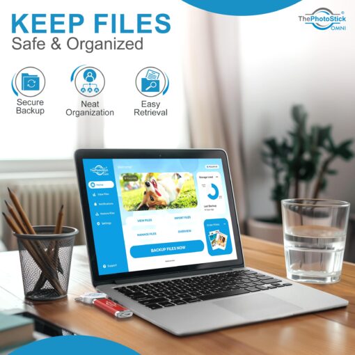 ThePhotoStick® Omni 512GB - Secure Photo & Video Backup and Transfer | Digital File Organization | USB & Multiport Connection for Phones, Tablets and Computers | Portable Memory | External Storage - Image 8