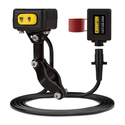 Champion 3000-lb. ATV/UTV Winch Kit, Black,RED and Champion Mini-Rocker Switch Winch Remote Control Kit - Image 4