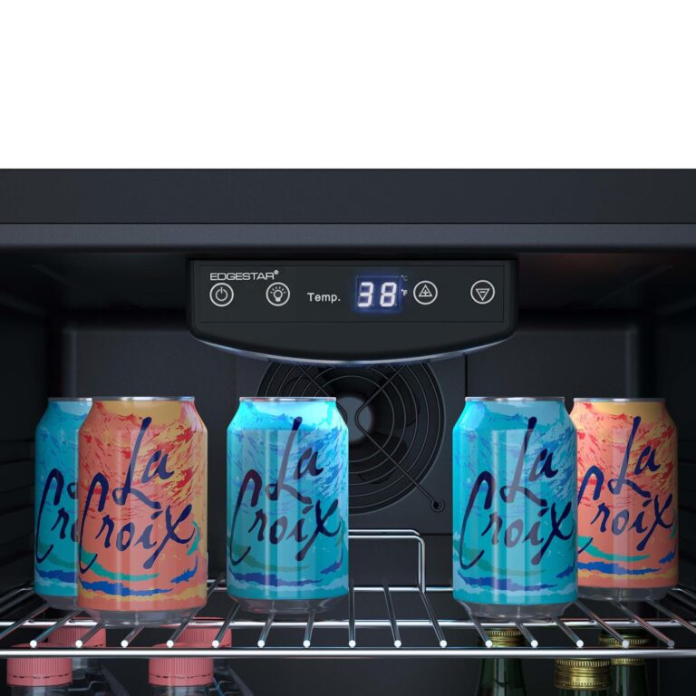 EdgeStar BWC121SS 19 Inch Wide 105 Can Capacity Extreme Cool Beverage Center - Image 3