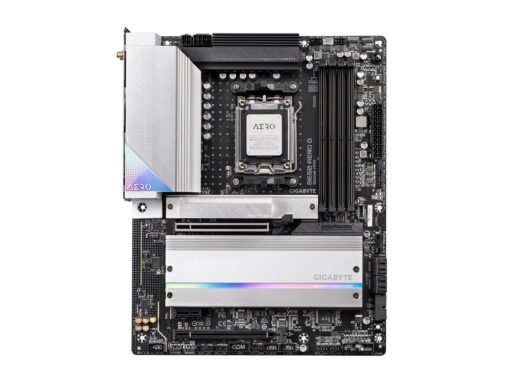 GIGABYTE B650 AERO G (AM5/ LGA 1718/ AMD B650/ ATX/ 5-Year Warranty/ DDR5/ PCIe 5.0 M.2/ PCIe 5.0/ USB 3.2 Gen2X2 Type-C/Wi-Fi 6E/ Intel 2.5GbE LAN/Motherboard) - Image 5