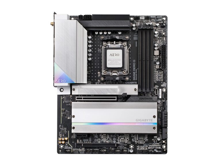 GIGABYTE B650 AERO G (AM5/ LGA 1718/ AMD B650/ ATX/ 5-Year Warranty/ DDR5/ PCIe 5.0 M.2/ PCIe 5.0/ USB 3.2 Gen2X2 Type-C/Wi-Fi 6E/ Intel 2.5GbE LAN/Motherboard) - Image 5