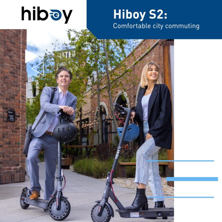 Hiboy Electric Scooter, 8.5" Tires, Up to 17 Miles Range, 350W Motor & 19 MPH Portable Foldable Commuting Electric Scooter for Adults - Image 4