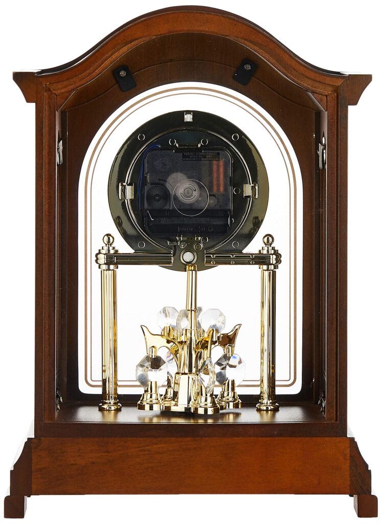 Bulova B1845 Durant Chiming Clock, Walnut - Image 3