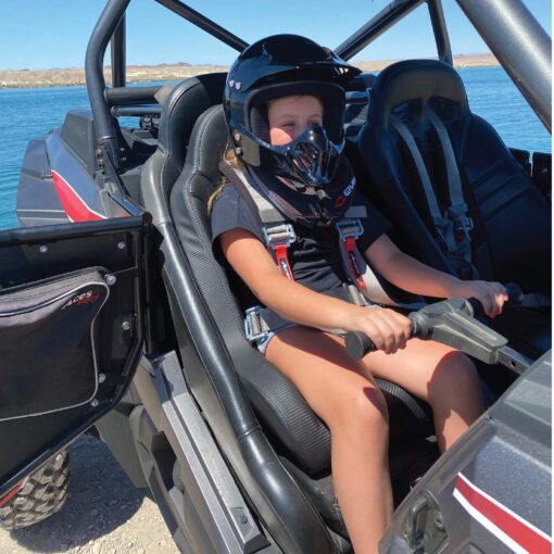 SxS UTV Junior Seat (Fits Stock and Aftermarket Seats) (Black) - Image 6