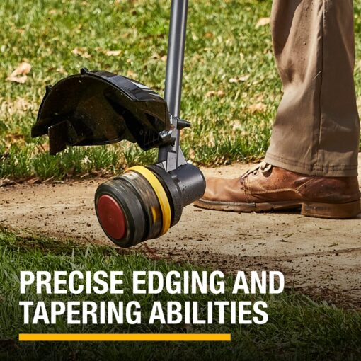 Cat DG610 60V 15” Brushless String Trimmer Cordless with Dual Line Bump Feed Head, Edger with Quick Line Load, Weed Trimmer with ECO Mode for Extended Runtime – Battery & Charger Included - Image 6