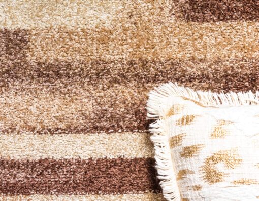 Unique Loom Autumn Collection Area Rug - Wheat (9' x 12' 2" Rectangle, Brown/ Beige) - Image 6