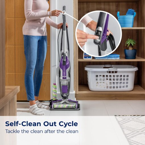 BISSELL Crosswave Pet Pro All in One Wet Dry Vacuum Cleaner and Mop for Hard Floors and Area Rugs, Purple, 2306A - Image 3