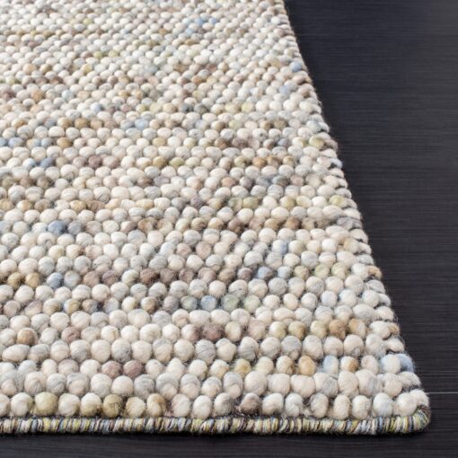 SAFAVIEH Natura Collection Area Rug - 6' x 9', Ivory & Multi, Handmade Farmhouse Wool, Ideal for High Traffic Areas in Living Room, Bedroom (NAT620D) - Image 6