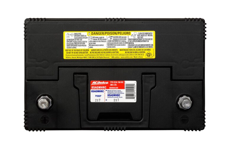 ACDelco Gold 65AGMHRC (88866160) 36 Month Warranty High Reserve AGM BCI Group 65 Battery - Image 3