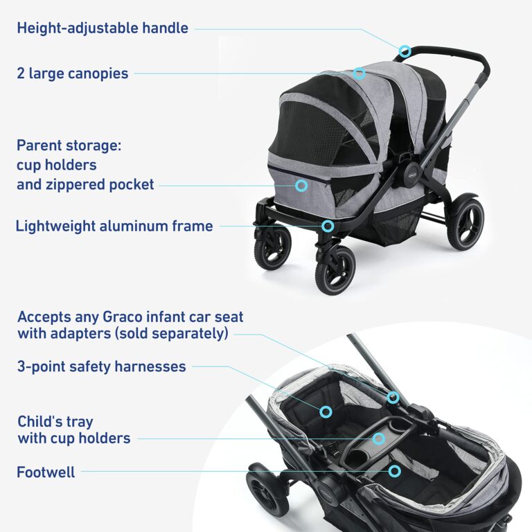 Graco Modes Adventure Stroller Wagon, Acadia - Image 3