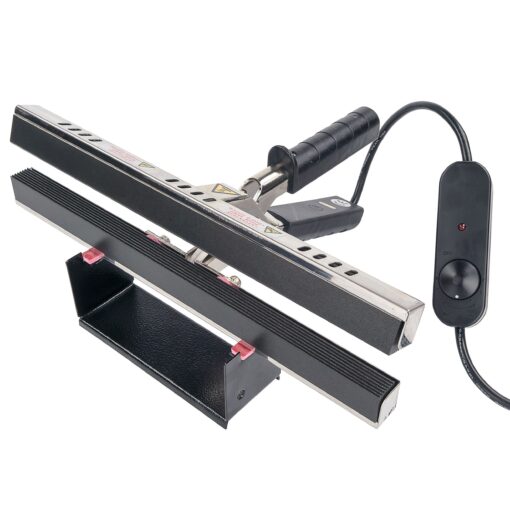 Absorbent Industries 12" Portable Hand Crimper Sealer Constant Heat For Poly or Mylar/Foil Bags