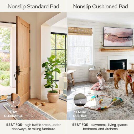 Ruggable Washable 2x7 Runner Rug, Verena Dark Wood, Premium Rugs for Hallway, Kitchen, Entryway, Living Room, Bedroom, Office with Gripper Non Slip Pad - Image 5