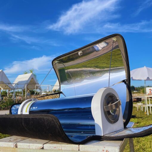 HIOSUNSTOVE Solar Stove Portable Stove Solar Oven - Solar Cooker for Outdoor Cooking with 5L Large Capacity with Theometer, and Easy-to-Use Design for Camping Hiking and Family Party - Image 8
