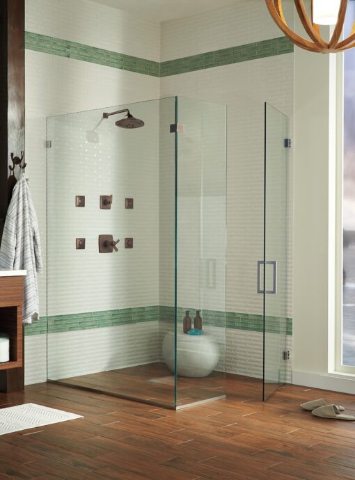 Delta Faucet Ashlyn 17 Series Dual-Function Shower Handle Valve Trim Kit, Venetian Bronze T17064-RB (Valve Not Included) - Image 2