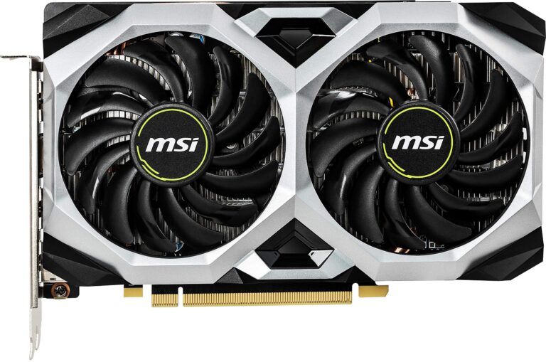 MSI Gaming GeForce GTX 1660 Ti 192-bit HDMI/DP 6GB GDRR6 HDCP Support DirectX 12 Dual Fan VR Ready OC Graphics Card (GTX 1660 TI VENTUS XS 6G OC) - Image 5