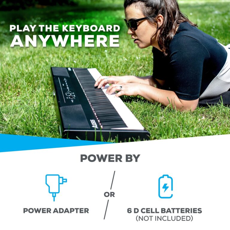 Alesis Recital – 88 Key Digital Piano Keyboard with Semi Weighted Keys, 2x20W Speakers, 5 Voices, Split, Layer and Lesson Mode, FX and Piano Lessons - Image 4