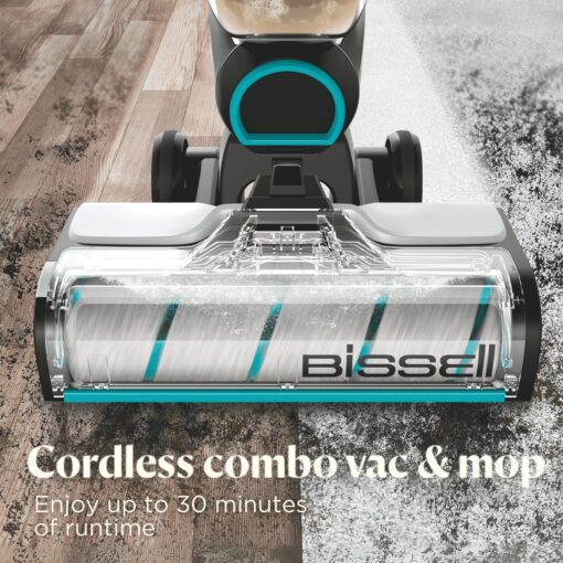 Bissell CrossWave Cordless Max Vacuum Mop All in One Wet and Dry Vac Combo Hard Floor Cleaner and Area Rugs, Cordless Mop, Pack-in Formulas Included, 2554A - Image 7