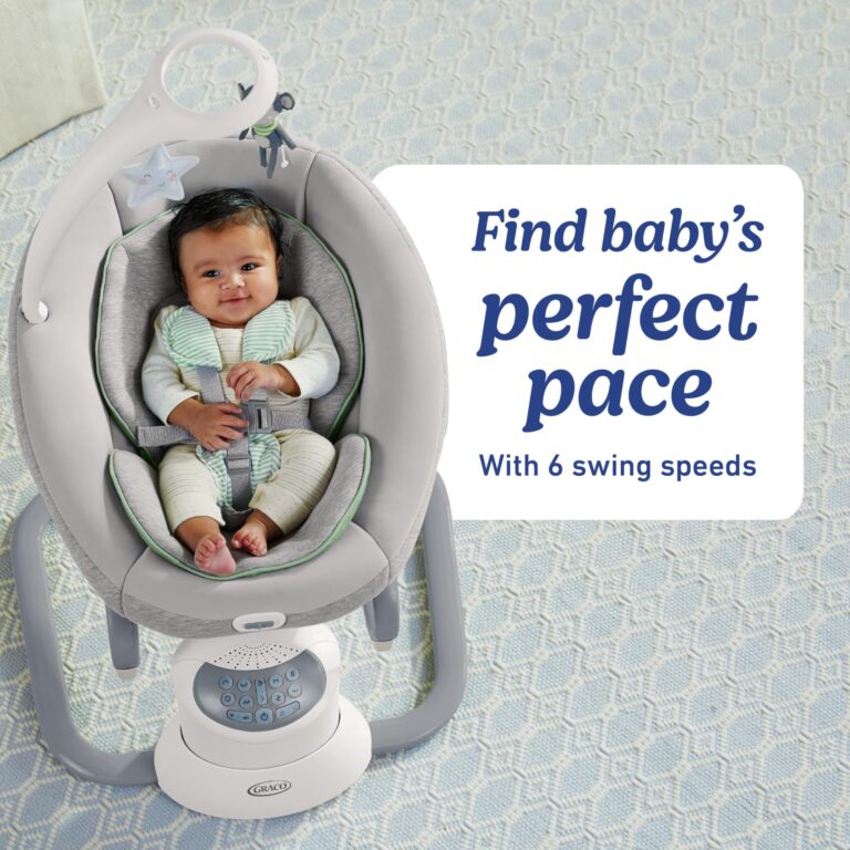 Graco Soothe My Way with Removable Rocker, Madden - Versatile Baby Swing & Portable Rocker - Image 6