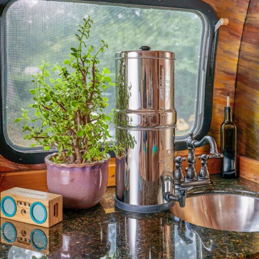 Travel Berkey Gravity-Fed Water Filter with 2 Black Berkey Elements–Enjoy Potable Water While Camping, RVing, Off-Grid, Emergencies, Every Day at Home - Image 6