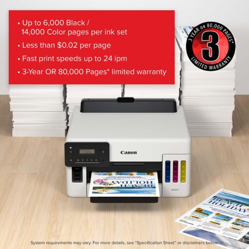 Canon MAXIFY GX5020 Wireless Single Function Printer - Image 8