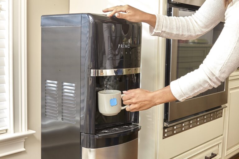 Primo Bottom Loading Water Dispenser, 3 Temp (Hot-Cool-Cold) Water Dispenser for 5 Gallon Bottle w/Child-Resistant Safety Feature [Bright Stainless Door] - Image 6