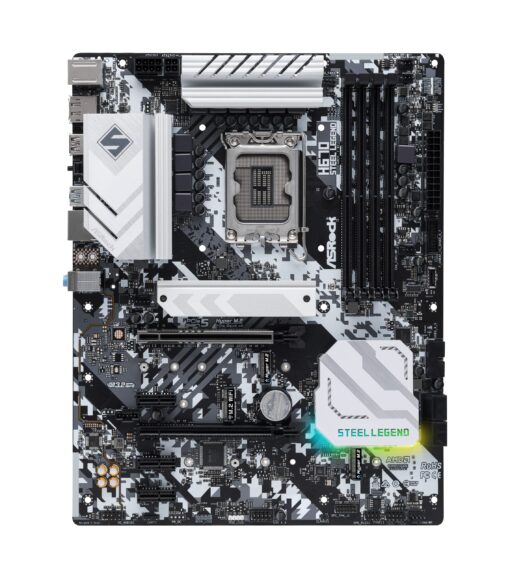 ASRock Motherboard H670 Steel Legend Intel H670 Series CPU (LGA1700) Compatible H670 ATX Motherboard - Image 7