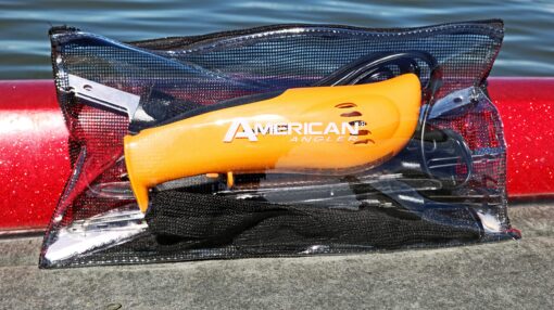 American Angler PRO Electric Fillet Knife Professional Grade Fisherman's Kit – Includes 5 Types of Stainless Steel Blades, Storage Pouch, and Protective Glove 32352DS - Image 3