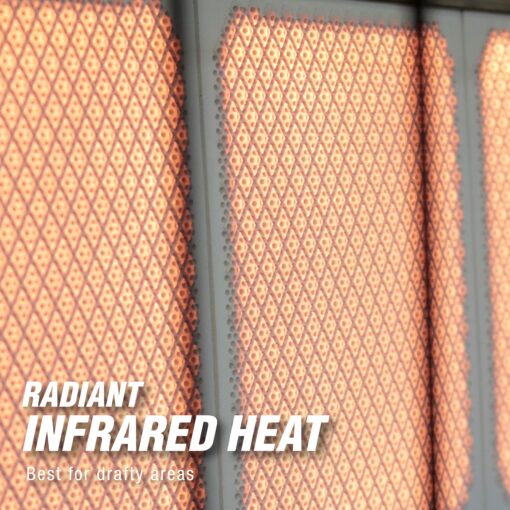 Mr. Heater 30,000 BTU Vent Free Radiant Propane Heater For Cold Rooms, Additions, Sun Rooms & Cabins - White - Image 5