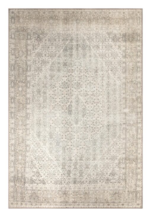 Keen Home Design 8x10 Rug - Machine Washable Area Rug with Non-Slip Backing, Ideal for Living Room, Dining Room, Bedroom - Vintage, Easy Clean, Durable, Low Pile Rug - (8' x 10') - Image 8