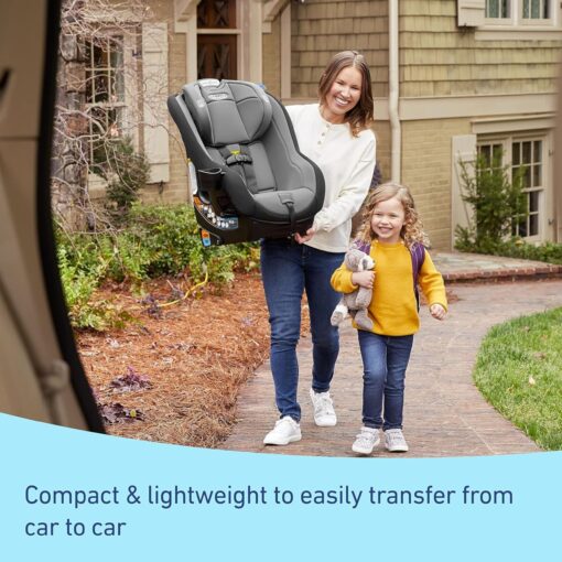 Graco Contender Slim Convertible Car Seat, West Point, Space-Saving Design, Lightweight and Compact - Image 5