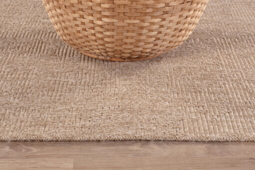 CAMILSON Easy Jute Rug 8x10, Indoor Outdoor Natural Color Fiber Area Rugs for Living Room Patio and Kitchen Rug, Solid Boho Woven Design, Easy-Cleaning, Washable Outside Carpet Alfombras (8 x 10) - Image 8