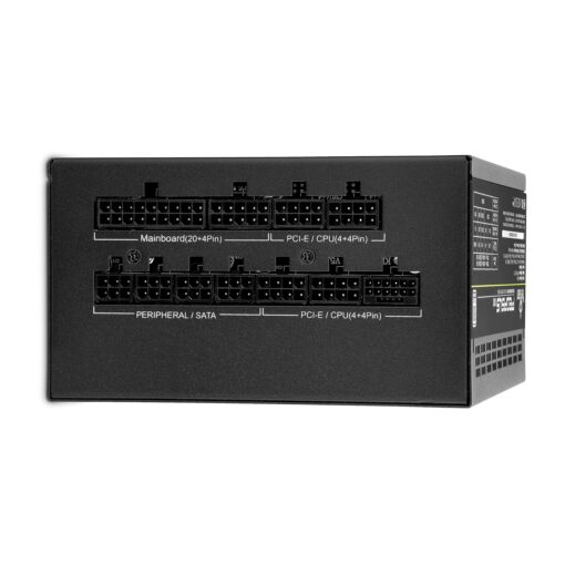 YEYIAN Power Supply 1000W, 80+ Platinum Certified Gaming PSU, Fully Modular ATX 3.0 12V PCIE 5.0 with 12+4 Pin Connectors Circuit, 140mm Ultra Quiet Fan, 12VHPWR Compatible with RTX 4080/4090/Ultra 9 - Image 7